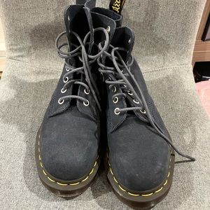 Suede doc martens